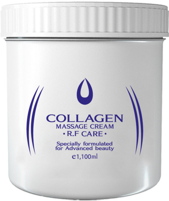 [아유라피] 콜라겐 마사지크림 RF고주파크림 얼굴+바디+손마사지, 1.1L, 1개