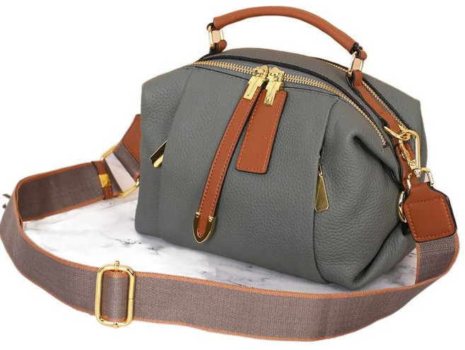 티류으스 윤휘 여성 소가죽 숄더백 토트백 가죽 핸드백 데일리 가방 H070942