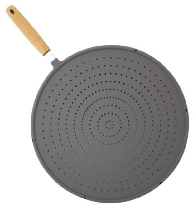 실리콘 우드핸들 후라이팬덮개 30cm 커버