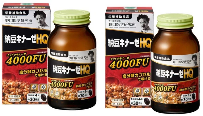 노구치연구소 낫토키나제 프리미엄 120정, 2개 - 쿠팡