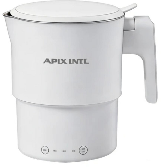 APIXINTL 日本安本素 鍋太郎 萬用鍋 AP-KF08 全球電壓 折疊不鏽鋼旅行鍋