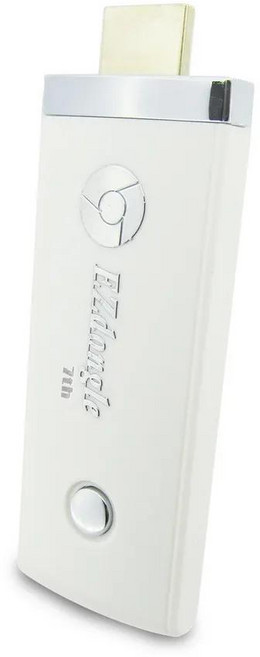 EZdongle 飛行款自動雙核無線影音鏡像器(附4大好禮) 第七代36W無線投影, 1個, 白