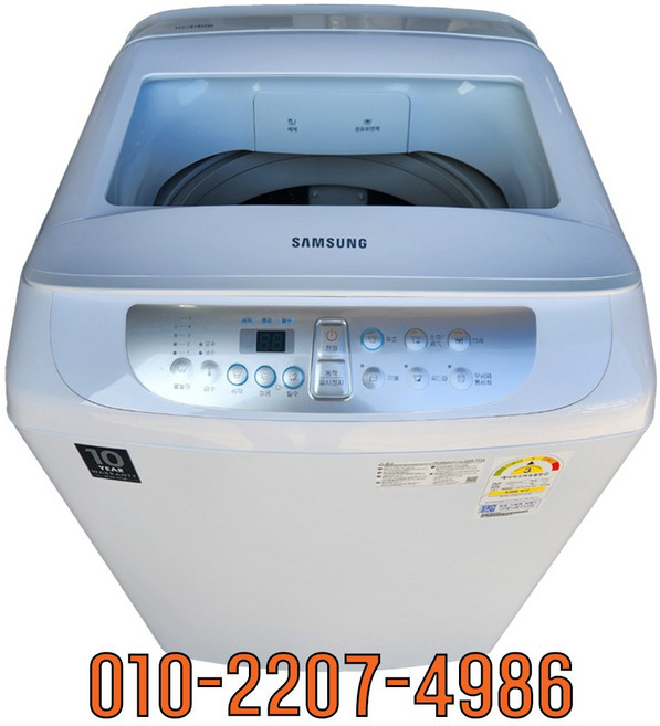 삼성 워블 중고세탁기 일반형 10KG WA10T5262BW