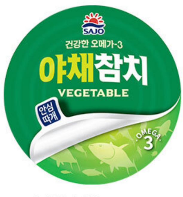 사조해표 안심따개 야채참치, 100g, 30개