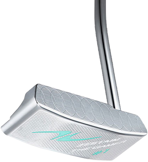 제스타임 더 게이머 여성 퍼터 CNC 밀링 블레이드형 골프채 실버 일자형 33인치, 1도