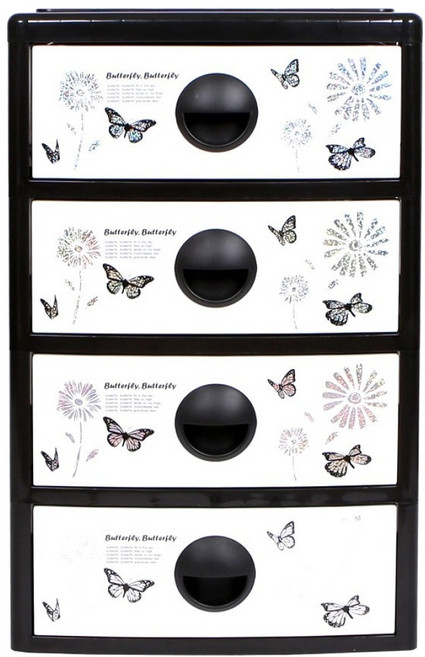 베이비스 4단 블랙, 4개