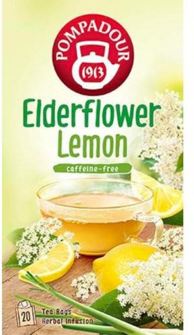 일본 직배송 재팬 그린티 센터 폼파두르 루이보스 스위트 오렌지 티 20티백 x 2, 4)20袋×2個, Elderflower Lemon