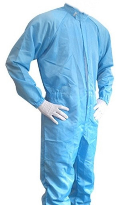 MK 제전원피스 원피스기본형 OP기본 M~8XL 방진원피스, SKY_BLUE(하늘색), 1개