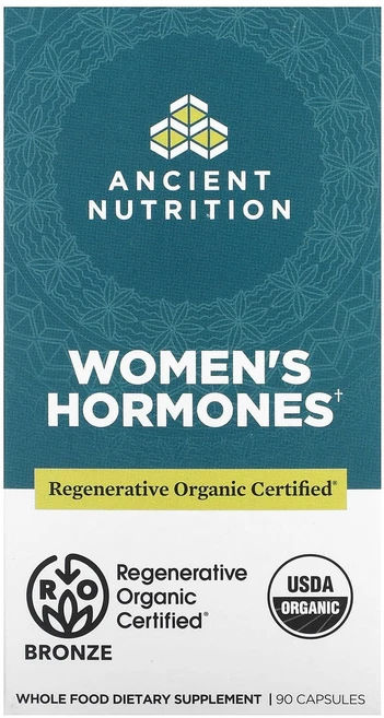 Ancient Nutrition 여성용 호르몬 캡슐 90정, AncientNutrition여성용호르몬캡슐90정, 1개 - 쿠팡