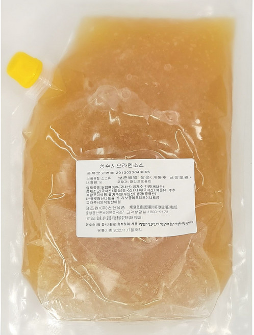 시오라멘 소스 1kg 맑은 육수 깔끔한 맛, 1개