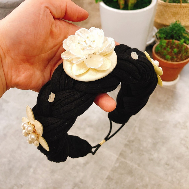 BEEU 비유 한복가채 중전가체 한복머리장식 한복머리장신구 한복머리띠 한복헤어밴드 한복소품 한복머리가발