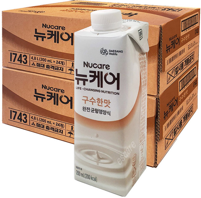 뉴케어 구수한맛 영양보충 식이관리, 200ml, 48개