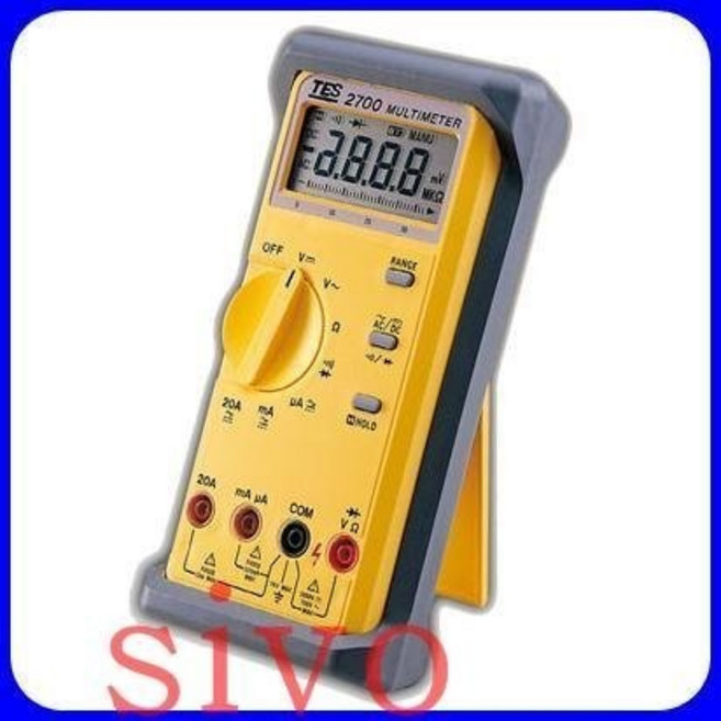 TES 數字式三用電錶, 1個