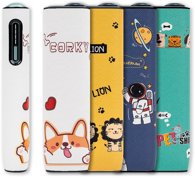 THE100% 아이코스 호환용 일루마 i 원 케이스 캐릭터그래픽 신형 일자버튼