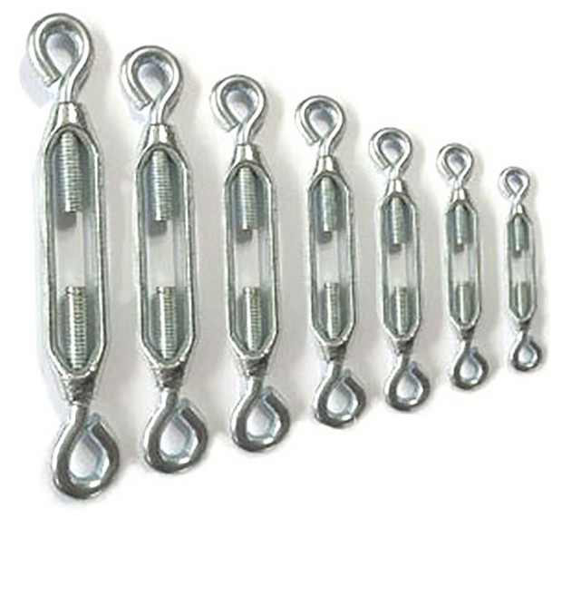 마녹스 주물턴버클1개 사이즈별선택 5mm~19mm 와이어설치시 길이조정용 다용도철물자재, 1개