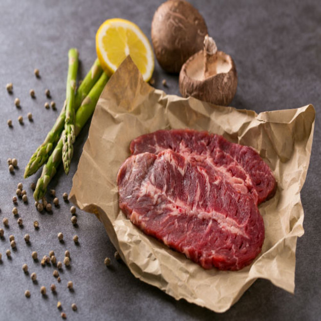 미트매니아 미국산 소고기 부채살 스테이크 200g 소포장 1kg 2kg 3kg 4kg 5kg 6kg, 2KG/10팩, 1개