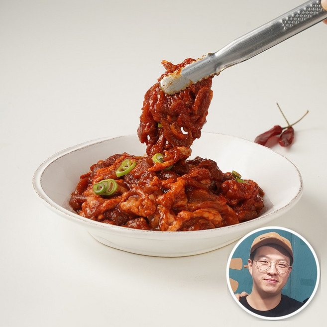 [골목식당] 포방터 오리 주물럭 매콤 밀키트, 2개, 500g
