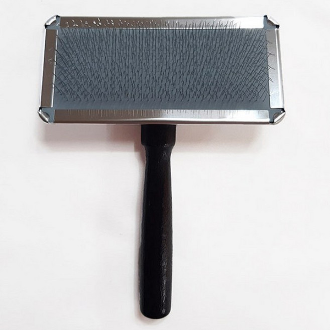 원올슬리커 브러쉬S M L 푸들 포메 비숑 강아지빗, 1개