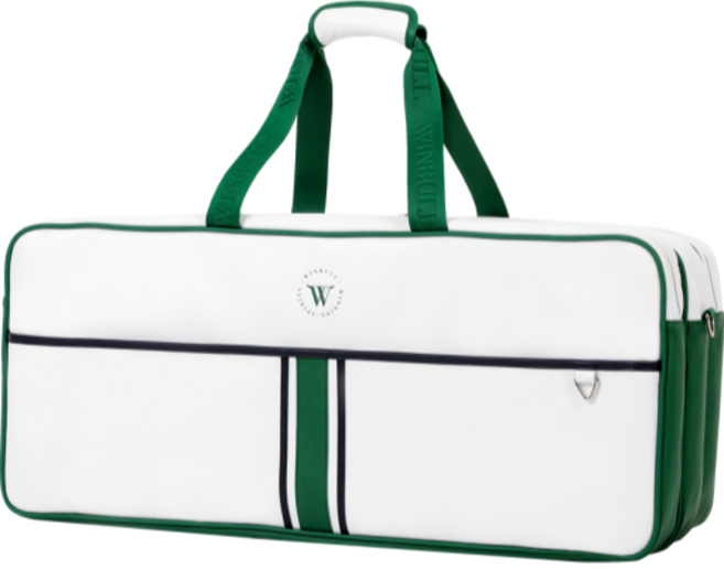 윈불 RA 3단 토너먼트백 배드민턴 테니스 라켓 가방, 웜화이트, 1개