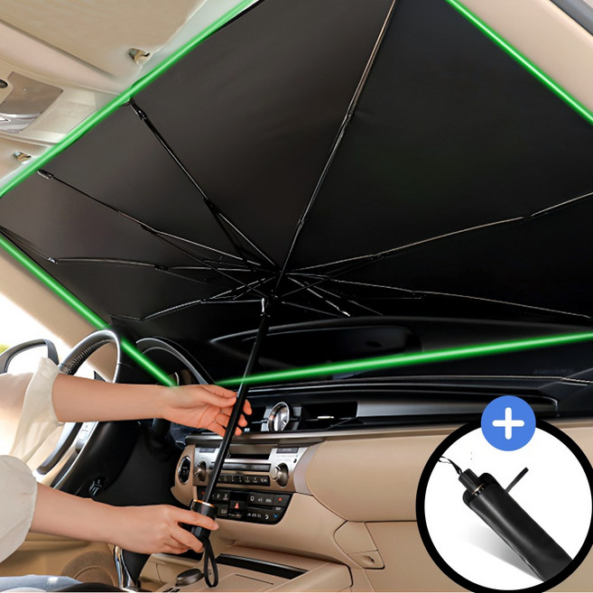 아비로 차량 햇빛가리개 우산형 앞유리, 1개