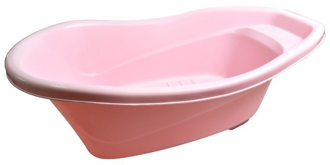 嬰兒浴盆 30公升 台灣製, A-粉紅