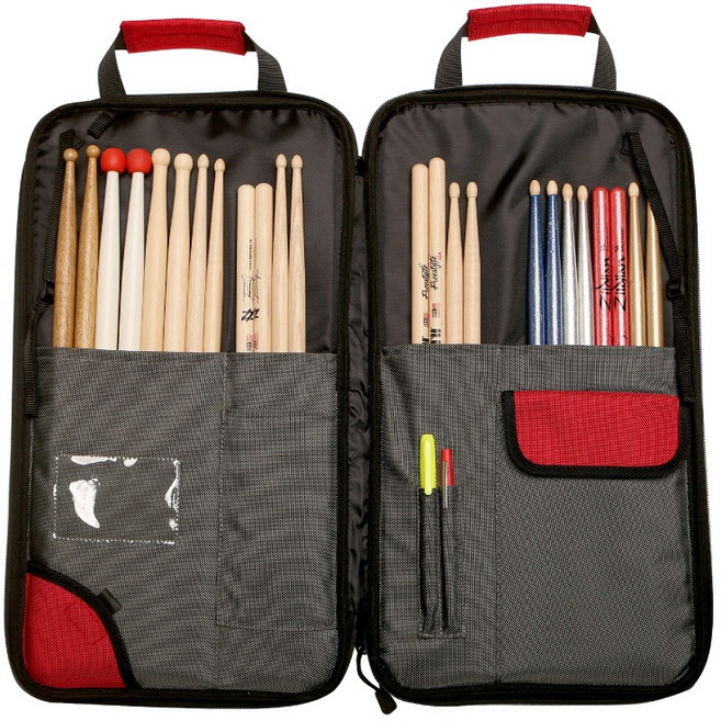Vic Firth SBAG4 鼓手專用肩背式鼓棒袋 肩背設計方便攜帶 大容量收納空間, 1個