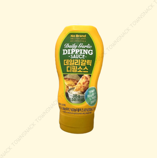노브랜드 데일리 갈릭 디핑소스, 315g, 3개