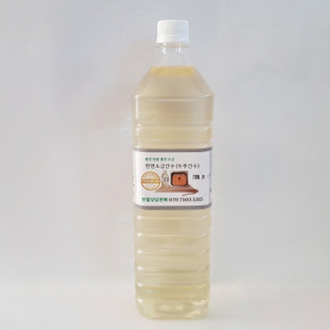 천연 간수.소금 간수 1500ml 가정용 두부만들기, 1.5L, 1개