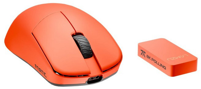 FnaticGear Lamzu MAYA X 8K - FNATIC SPECIAL EDITION 8000Hz 게이밍 마우스 MS0005-002 MS0728, 1개