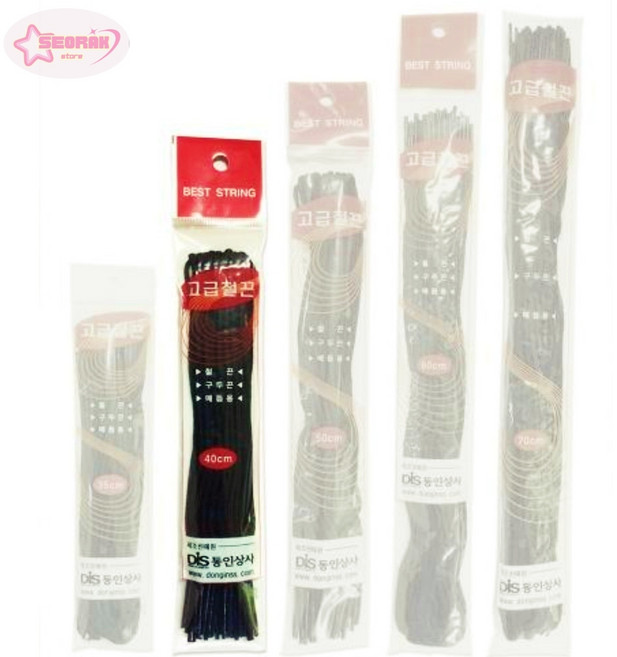 서락 동인 고급철끈 (구두끈) 40cm 문서정리
