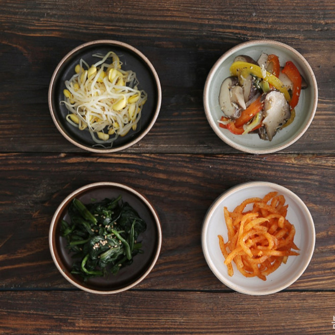 봄빛 래머킨 대찬기 종지 4인치 4컬러, 화이트