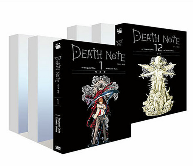 데스노트 컬러판 1-12권 전권 재정가세트, 대원씨아이(만화)