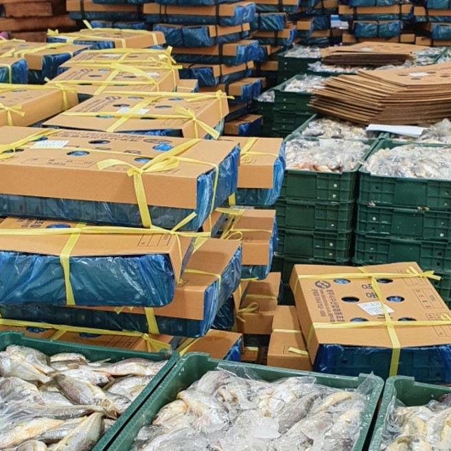 제주 참조기 한상자 210미 14kg 식당용 대용량 냉동조기 조기, 1개