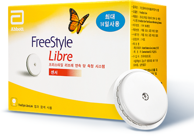 애보트 개인용 체내 연속 혈당 측정기, FreeStyle Libre, 1개