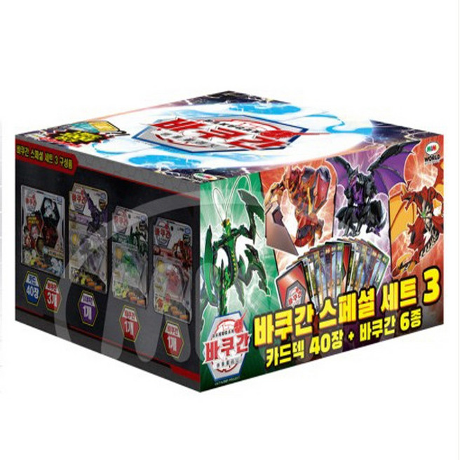 미미월드 바쿠간스페셜세트 Vol.3완구 장난감, 1개