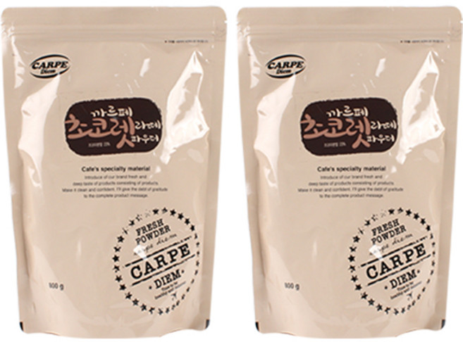 까르페 초코렛라떼 파우더 800g 2개세트, 1개입, 2개