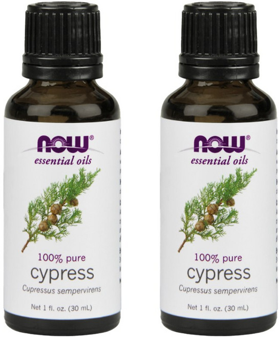 나우푸드 퓨어 에센셜 아로마오일 사이프러스, 30ml, 2개