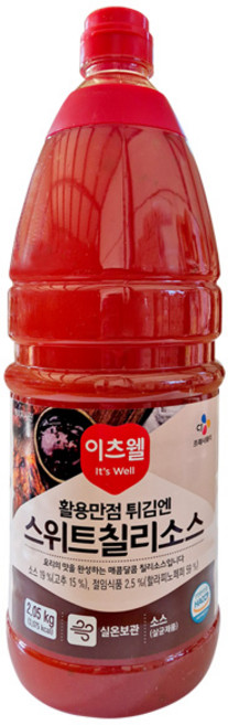 CJ 이츠웰 스위트칠리소스, 1개, 2.05kg