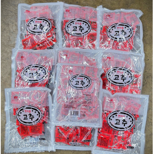 면마을 일회용 고추가루 1.5g (100개입), 10개