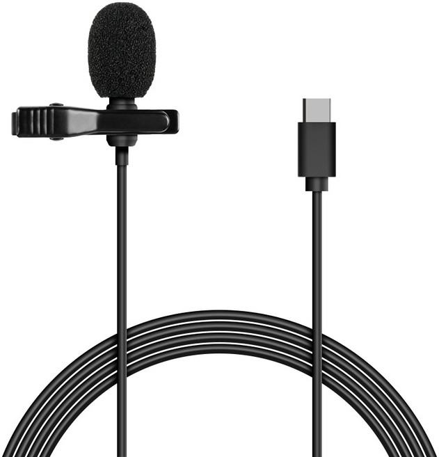 미라클엠 유선 디지털 녹음용 핀마이크, M31-C