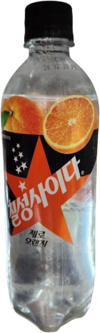 칠성사이다 제로 오렌지, 18개, 500ml
