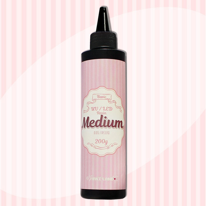 [마니랜드] 베이직 uv/led 레진 200g, 1개, 200g 중점도
