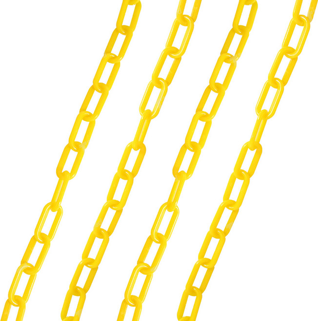 Tspeed 플라스틱 컬러체인, 1개, 노랑