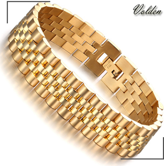 볼던 SSB1088 남자 여자 써지컬 스틸 체인 패션 팔찌