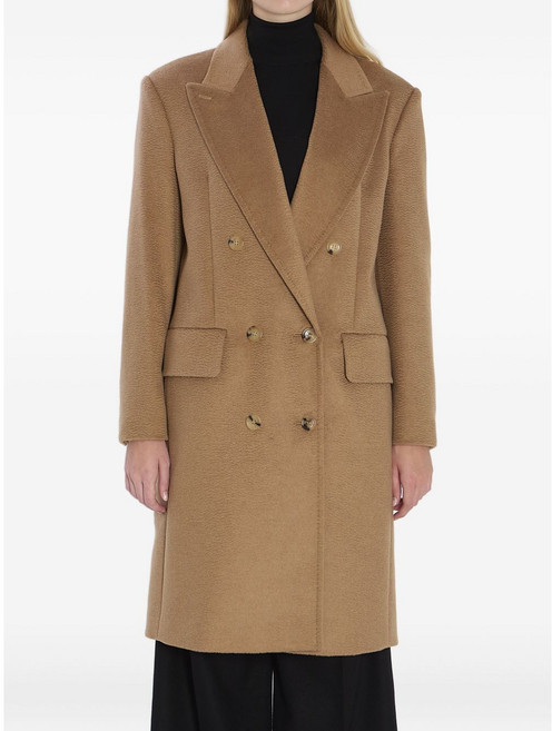 막스마라 더블 브레스티드 코트