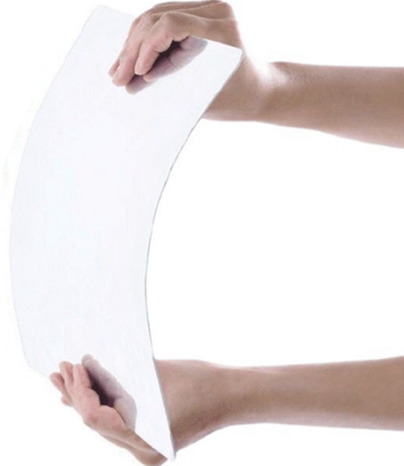 디트리 붙이는 아크릴 직사각 일체형 거울 60 x 20 cm