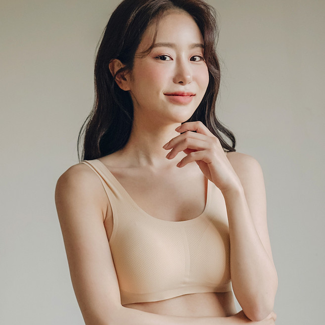 엘라운지 에어 메쉬 패드 일체형 브라탑