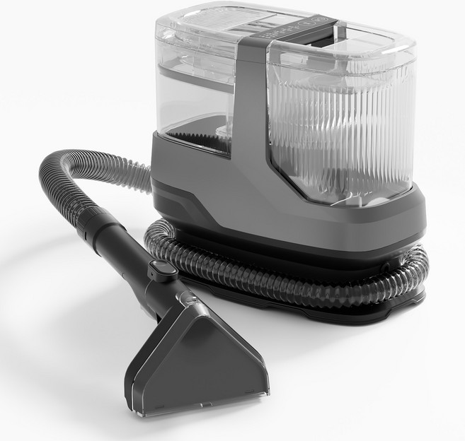 INSE 스팀살균 스팟클린 침구 소파 패브릭 청소기 다용도 습식 청소기 세균 진드기 제거+다양한 구성품, C688