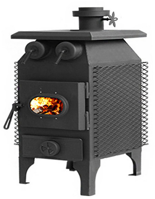 꾸버스 국산 고급 화목난로 30형 40형 50형 대형 장작 야외 우드, 백두-50형 화목난로