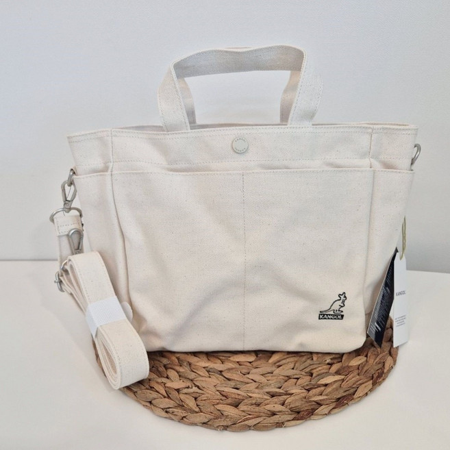 (국내매장판) 캉골 여성 텀블러 캔버스 미디엄 숄더백 크로스백 토트백 가방 3813